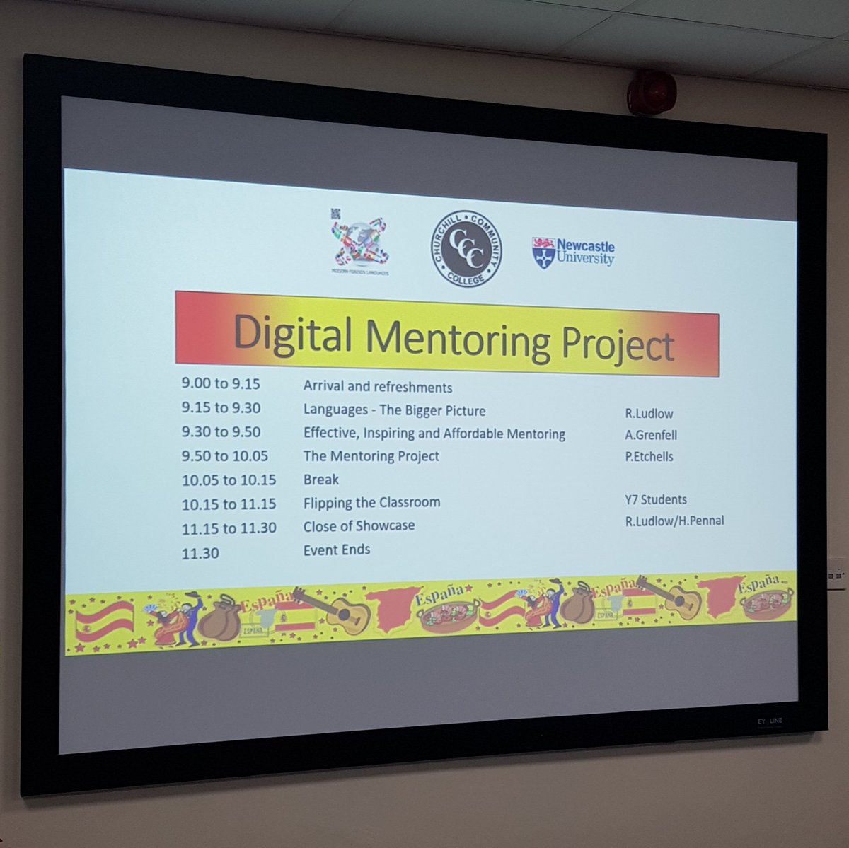 Powerpoint of digital mentoring showcase